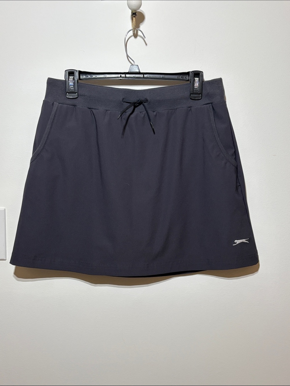 Slazenger Black Performance Tennis Skirt with Drawstring